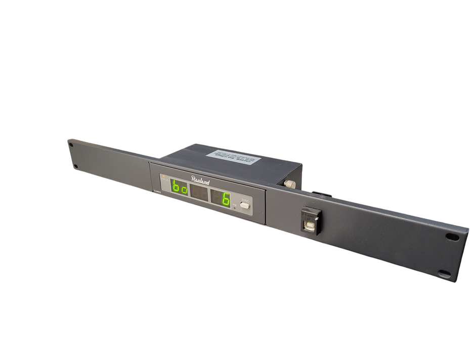 RAULAND TCAMCS e130982 Digital Clock with Rackmount No AC