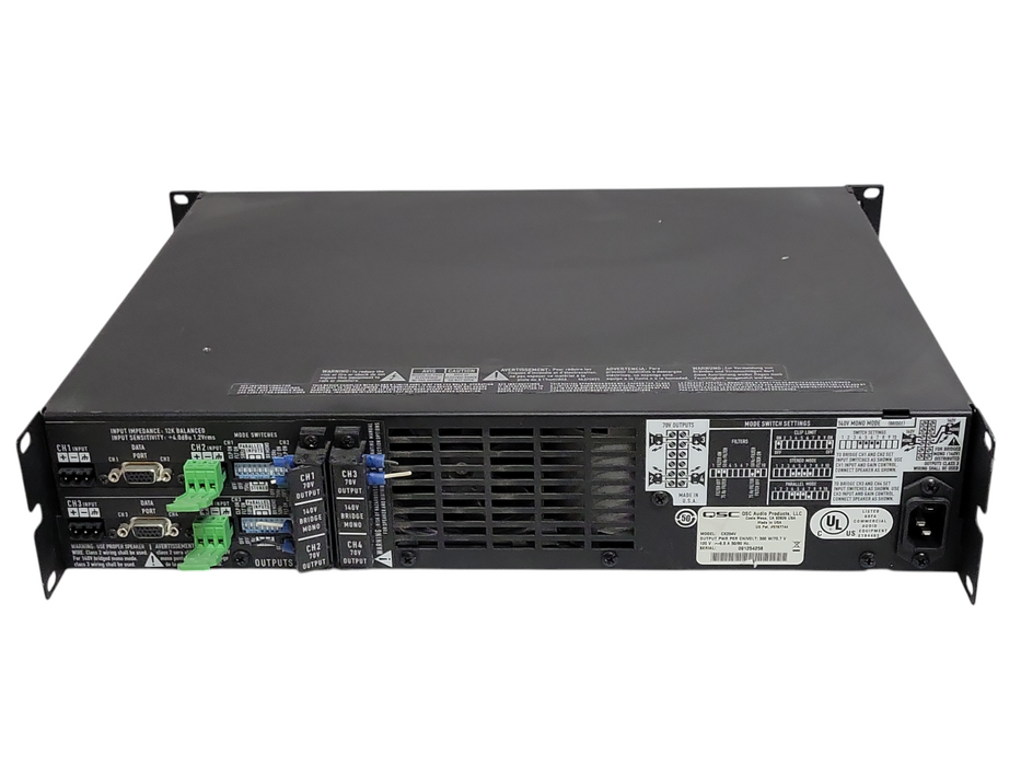 QSC Audio Direct 70V Amplifier CX204V, READ