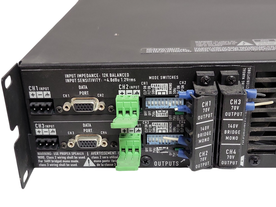 QSC Audio Direct 70V Amplifier CX204V, READ