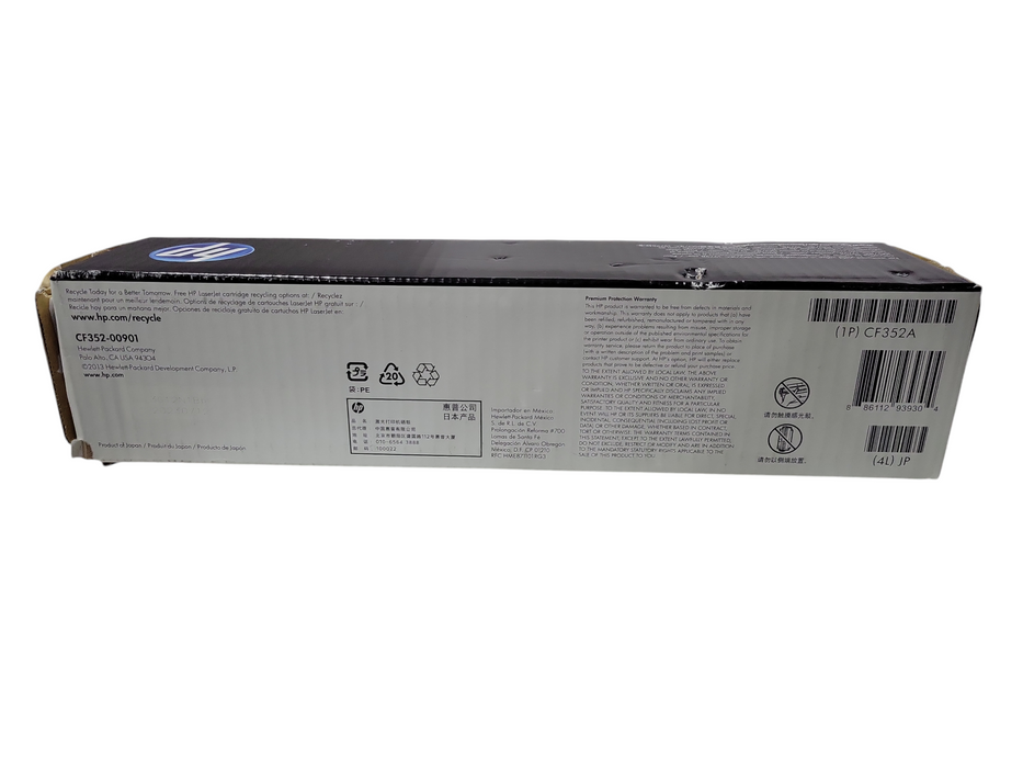 HP 130A Yellow LaserJet Toner Cartridge CF352A Sealed