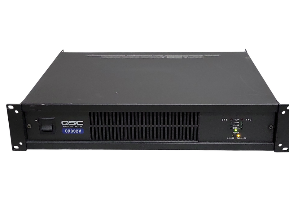 QSC CX204V 4-Channel 300W Direct 70V Amplifier, READ