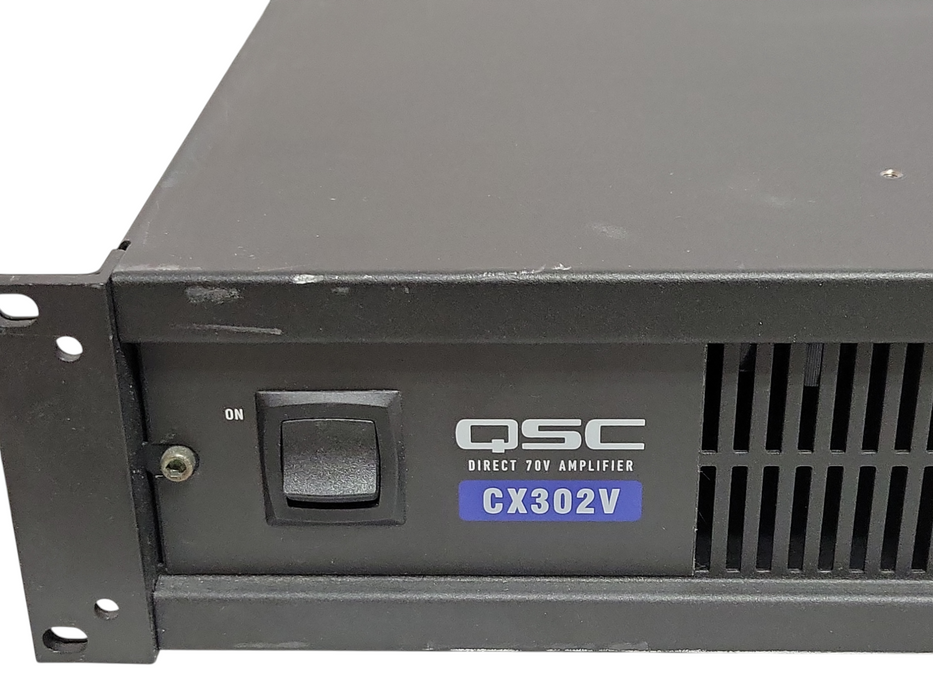 QSC CX204V 4-Channel 300W Direct 70V Amplifier, READ