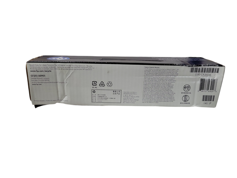 NEW GENUINE HP 130A CF351A Cyan Toner Cartridge - LaserJet Pro MFP M176 M177