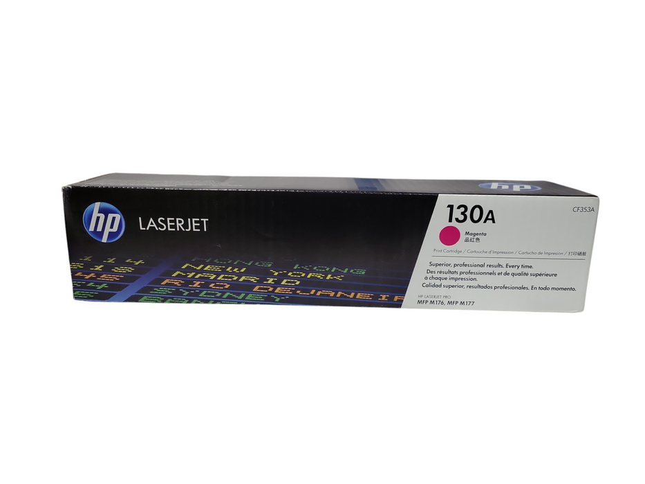 New HP 130A CF353A Magenta Toner Cartridge Lawser Jet Pro M176 M177