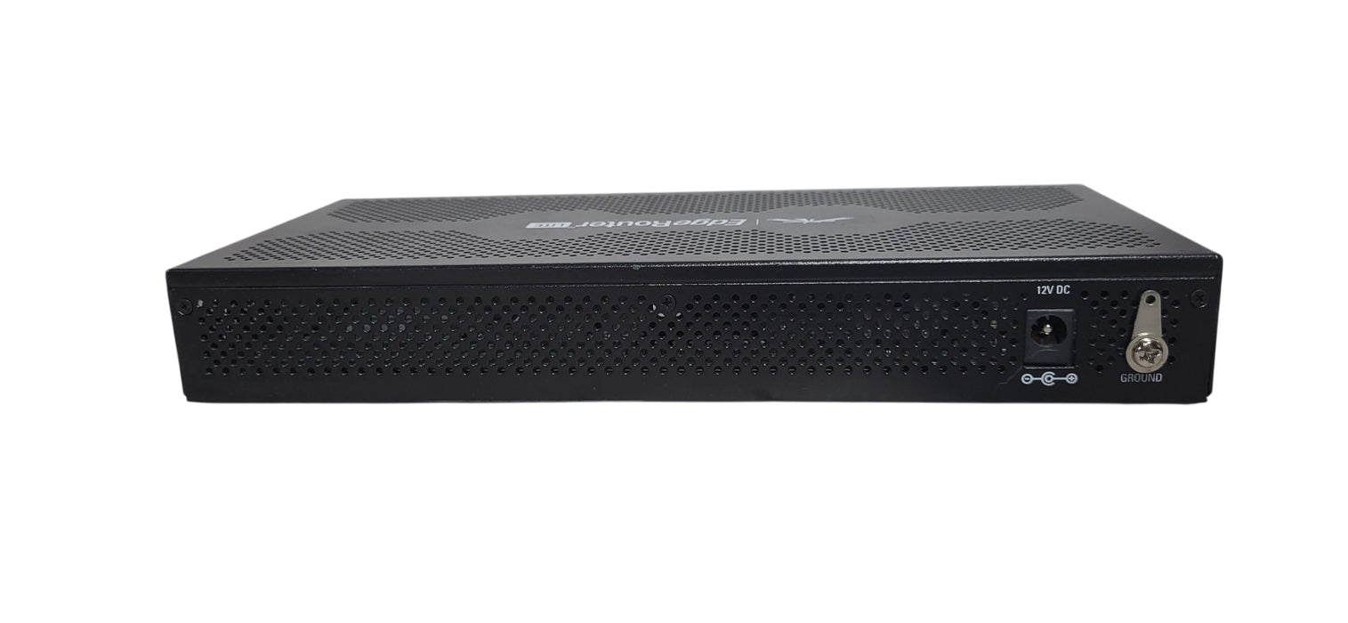 Ubiquiti EdgeRouter Lite ERLite-3 3-Port Gigabit Ethernet Router W/ AC Adapter