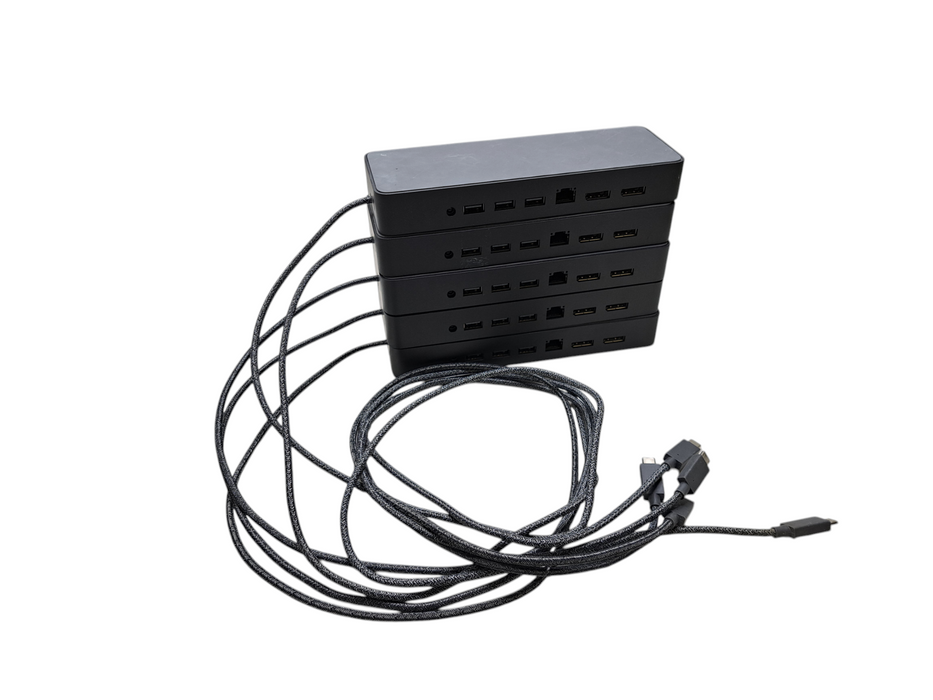 Lot of 5x HP 925698-001 HSA-B005DS USB-C Universal Dock (Docks ONLY)