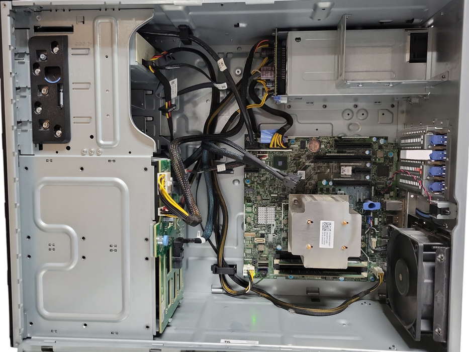 Dell PE T330 Tower, Xeon E3-1240 v5 3.5GHz, 16GB, 2x 495W PSU, No HDD/RAID, READ