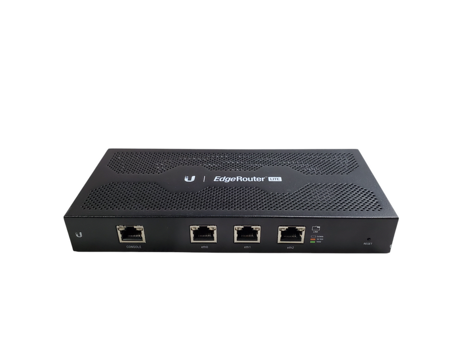 Ubiquiti EdgeRouter Lite ERLite-3 3-Port Gigabit Ethernet Router - No Adapter