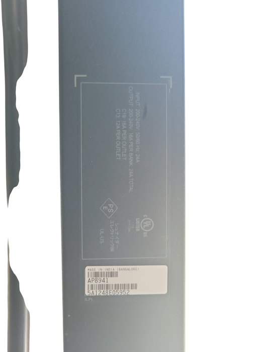 APC AP8941 200-240V 50/60Hz 24A 24-Port Rack Power Distribution Unit