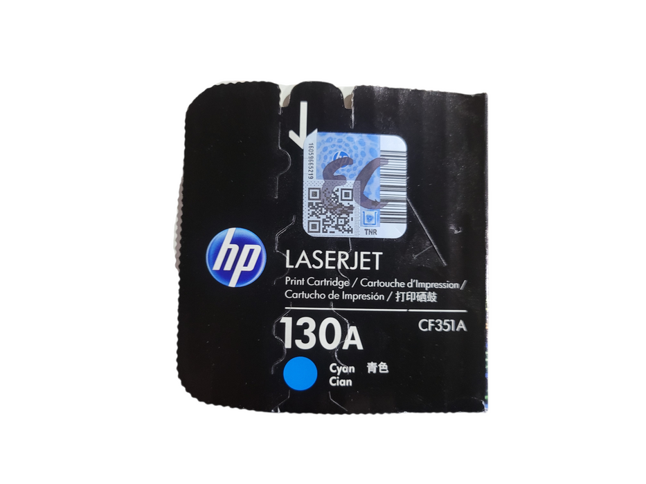 Genuine HP 130A Cyan Laserjet Toner Cartridge CF351A