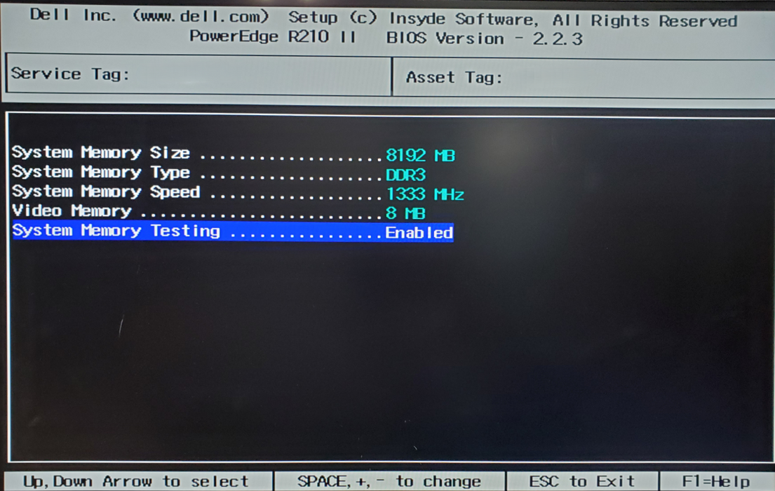 Dell PowerEdge R210 II - Xeon E3-1220, 8GB DDR3 - No HDD