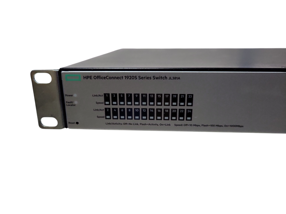 HPE OfficeConnect 1920S | 24-Port Gigabit Managed Switch | JL381A | 2x SFP