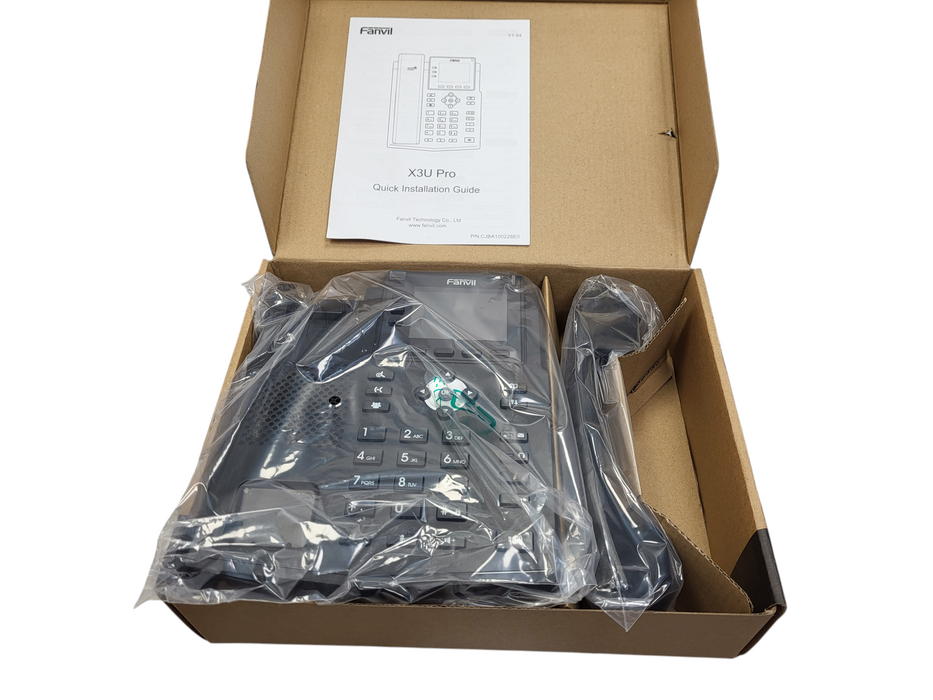 New Fanvil X3U Pro Entry-Level Color Display IP Phone - great with 3CX system