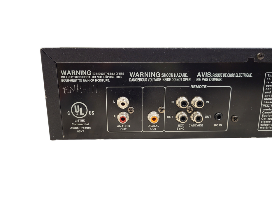 Denon DN-C615 Professional CD/MP3 Player No remote
