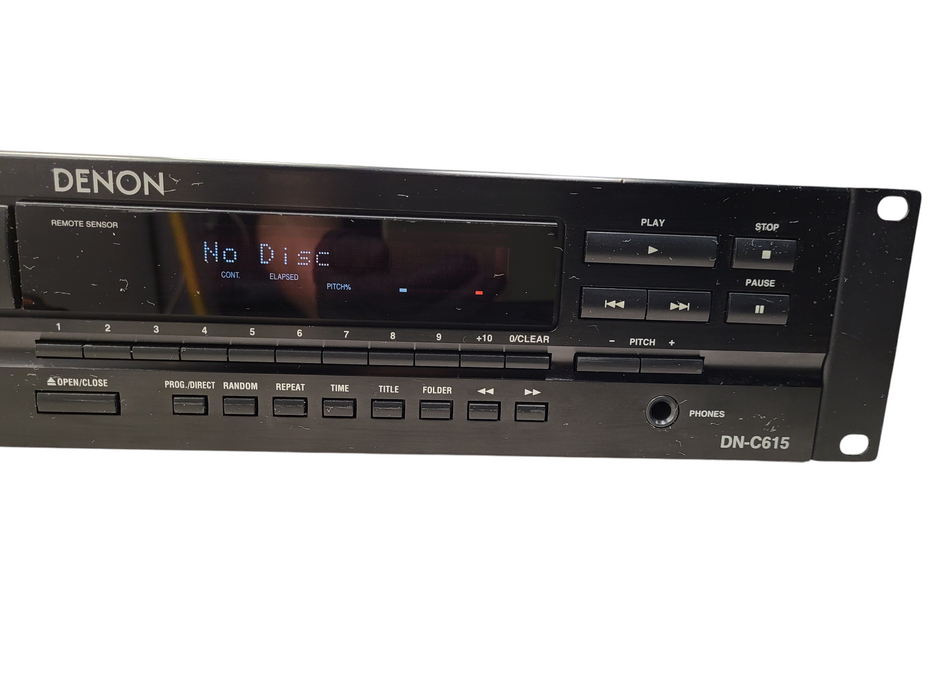 Denon DN-C615 Professional CD/MP3 Player No remote
