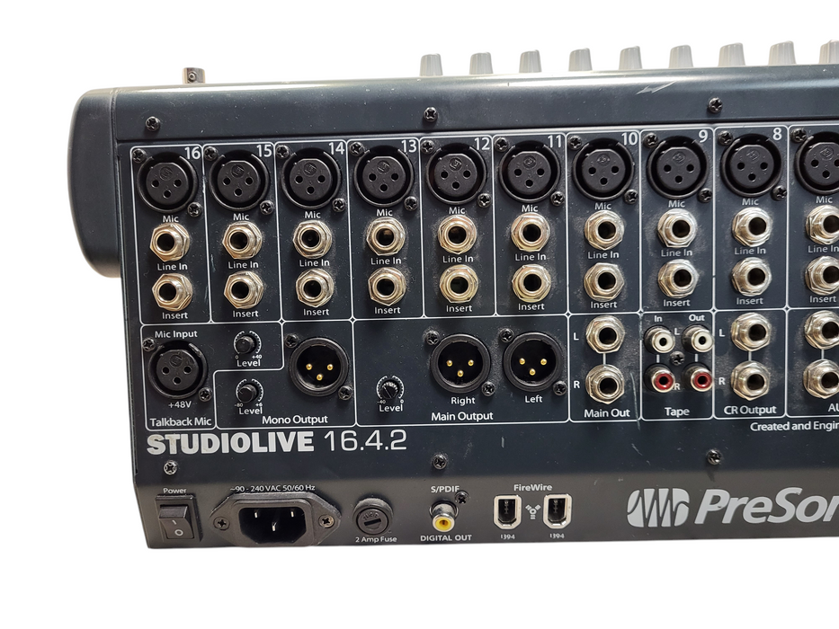 Presonus StudioLive 16.4.2 16-Channel Performance and Recording Digital Mixer