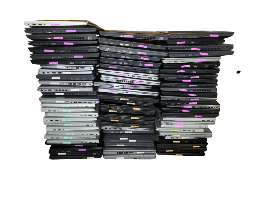 Lot 78x B/C-Grade HP/Lenovo/DELL 10-13 Gen Laptops (BCL14-11)