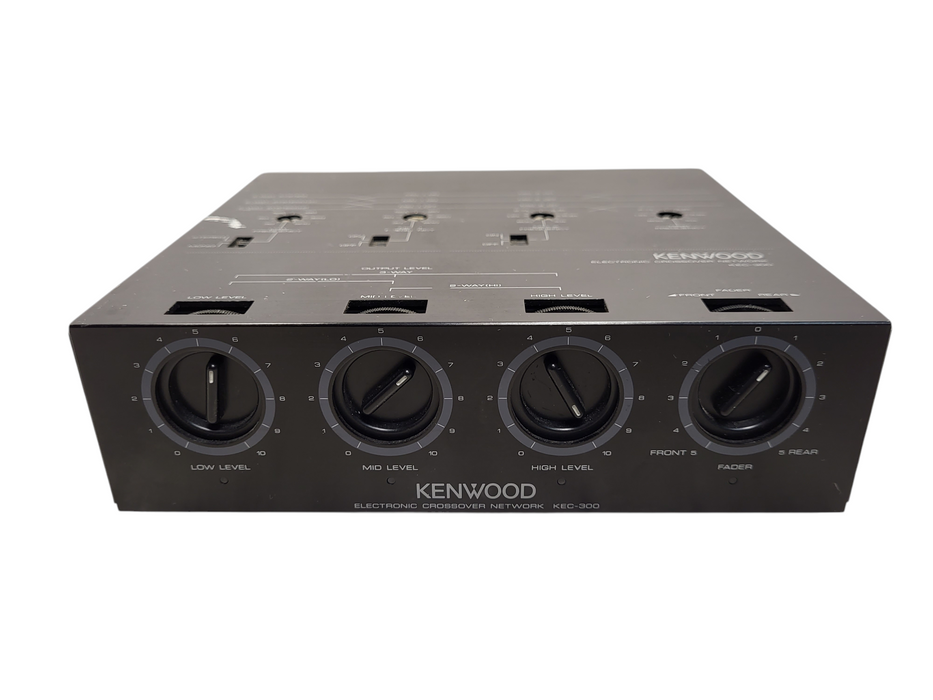 Kenwood KEC-300 old school made in Japan crossover No AC READ
