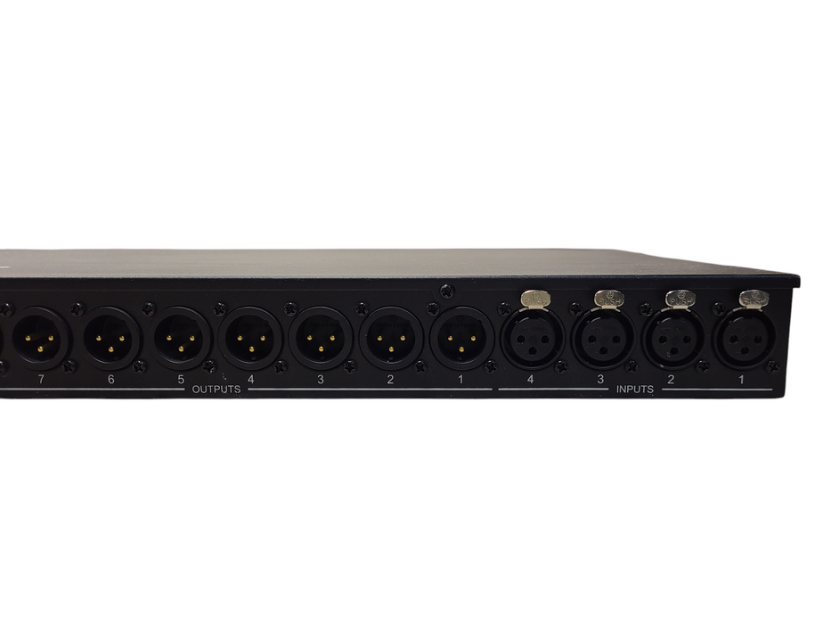 Xilica Audio Design, XP4080 DSP loudspeaker processor, Four in by Eight out