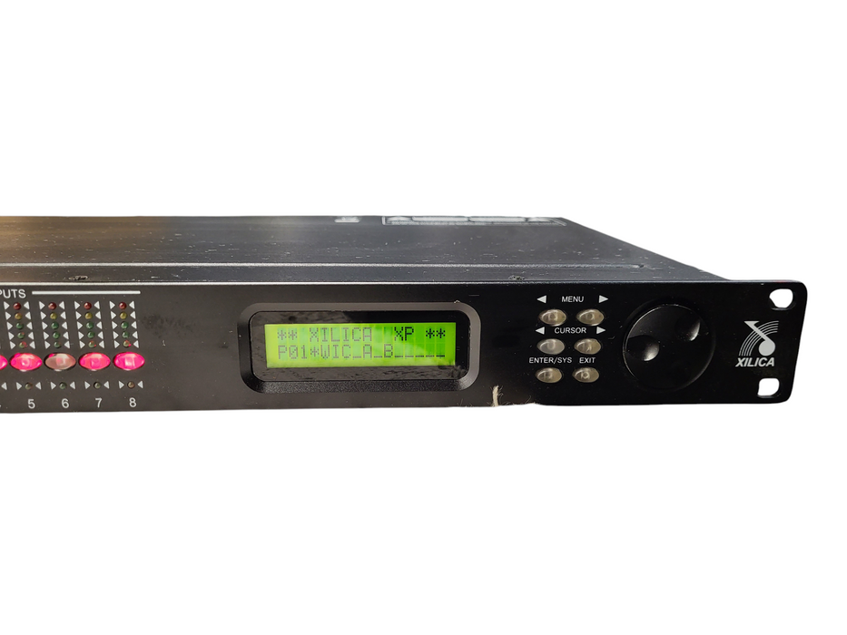 Xilica Audio Design, XP4080 DSP loudspeaker processor, Four in by Eight out
