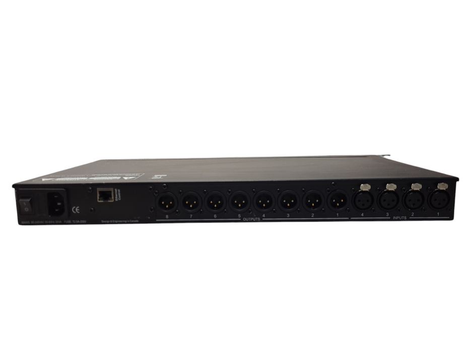 Xilica Audio Design, XP4080 DSP loudspeaker processor, Four in by Eight out