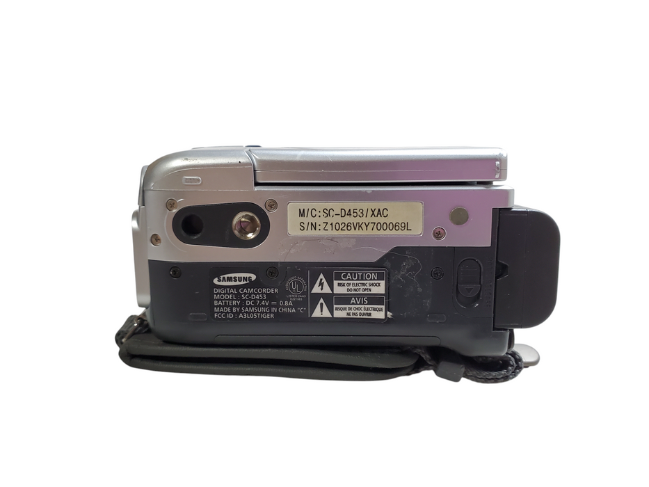 Samsung SC-D453 MiniDV Handheld Camcorder w/ Battery *READ*