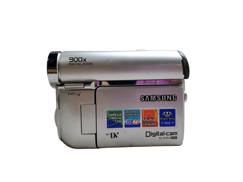 Samsung SC-D453 MiniDV Handheld Camcorder w/ Battery *READ*