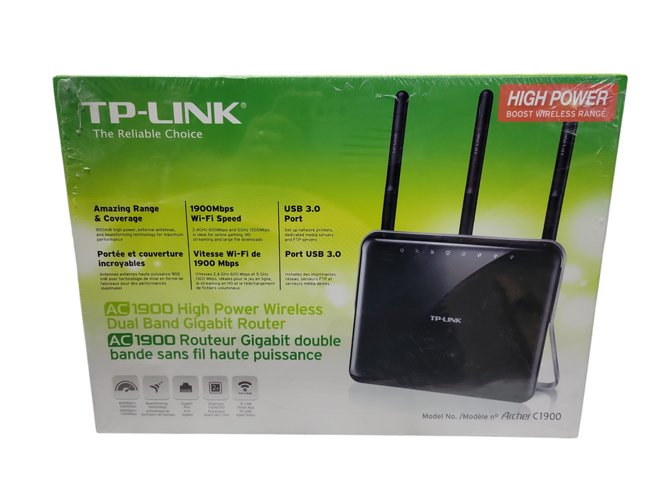 TP-Link Archer AC1900 Wireless Dual Band Gigabit Router