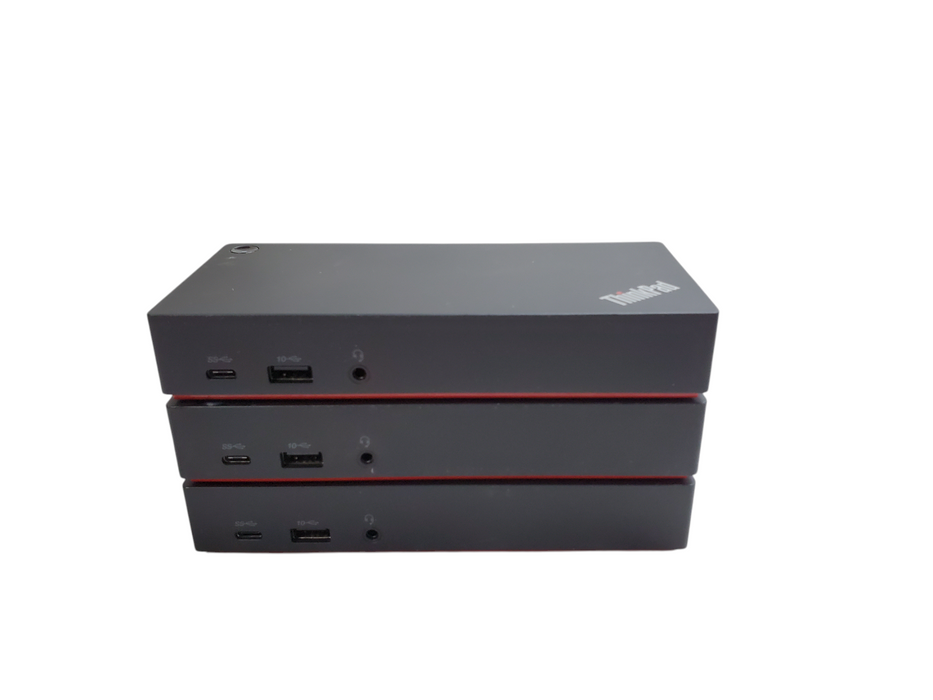 Lot 3x ThinkPad USB-C Dock Gen2 40AS LDC-G2 - No Adapter