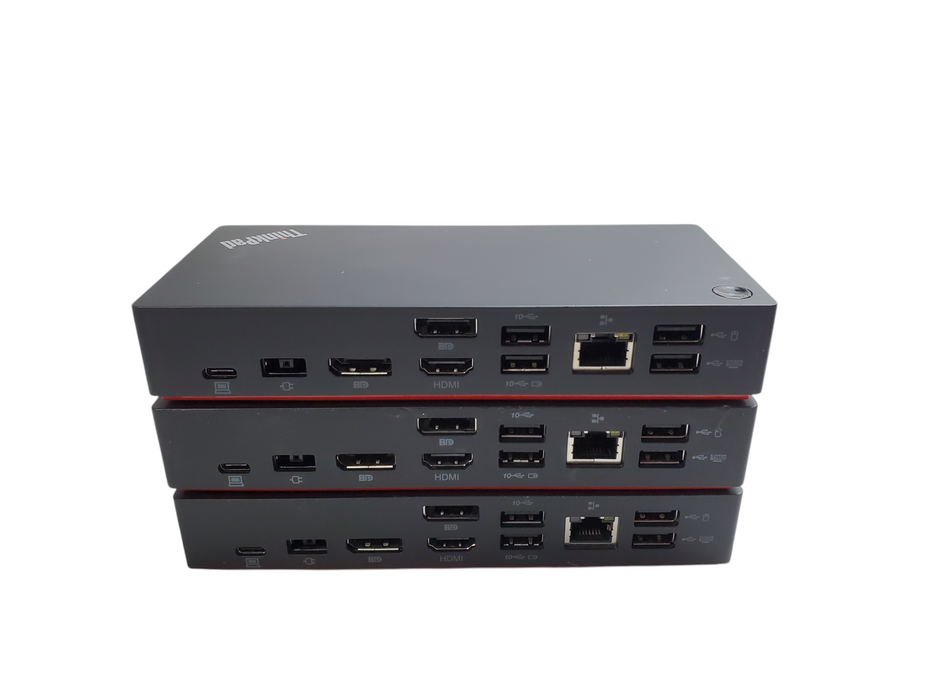 Lot 3x ThinkPad USB-C Dock Gen2 40AS LDC-G2 - No Adapter