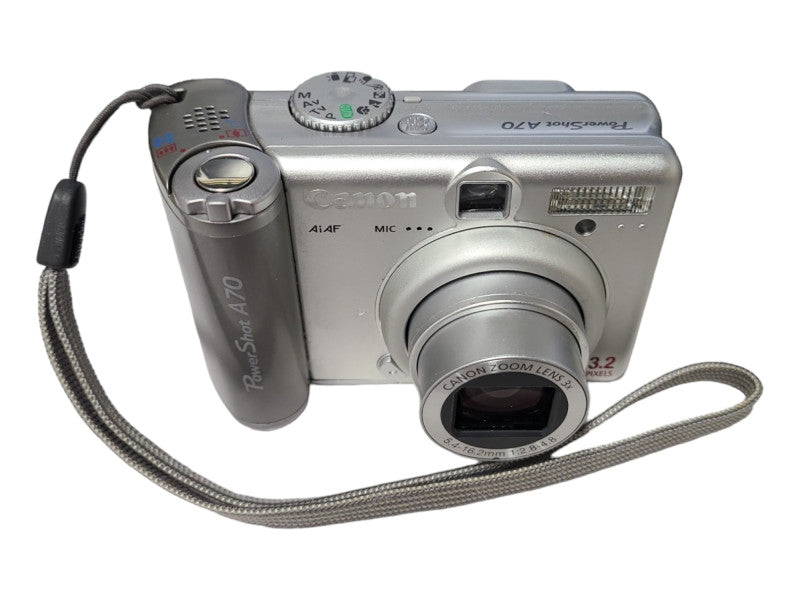 Canon PowerShot A70 3.2MP Compact Digital Camera, Silver