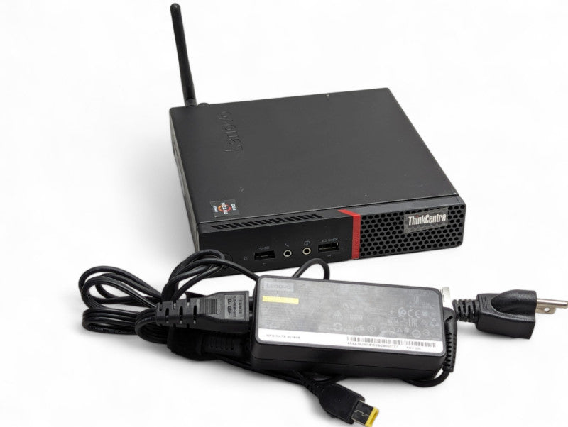 Lenovo ThinkCentre M715q USSF mini PC Ryzen 3 PRO 2200GE 16GB RAM & 256GB SSD Q-