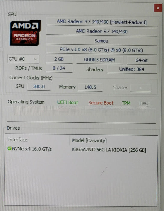 HP EliteDesk 705 G5 | Ryzen 5 PRO 3600 16GB DDR4 256GB NVMe Radeon R7 340