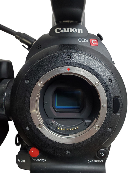 Canon EOS C100 Mark II Cinema Camera w/ Top Handle - Body Only *READ*