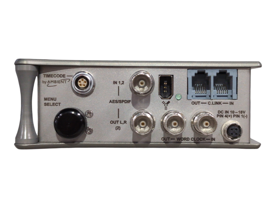 Sound Devices 702T 2-Channel Field Recorder Timecode w/ Power Adapter