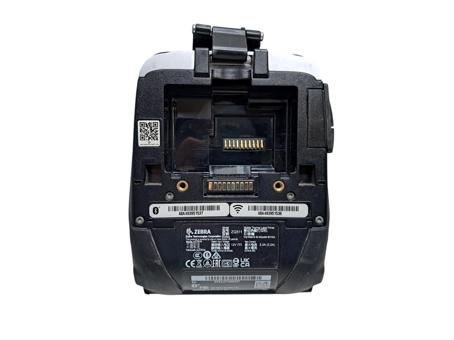 Zebra ZQ51-BUW0000-00 Direct Thermal Printer, ZQ511, Bluetooth, No AC/Battery