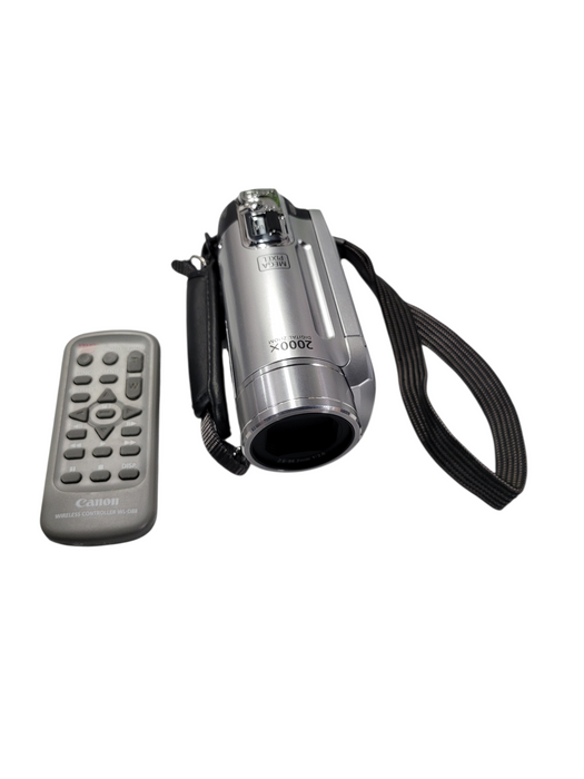 Canon FS10 Silver SD Handheld Camcorder 48x Zoom