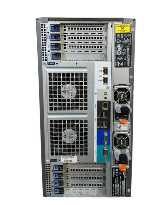 DELL PowerEdge T620 2x Intel Xeon E5-2609 0 @ 2.40Ghz, 32GB RAM, H710 RAID