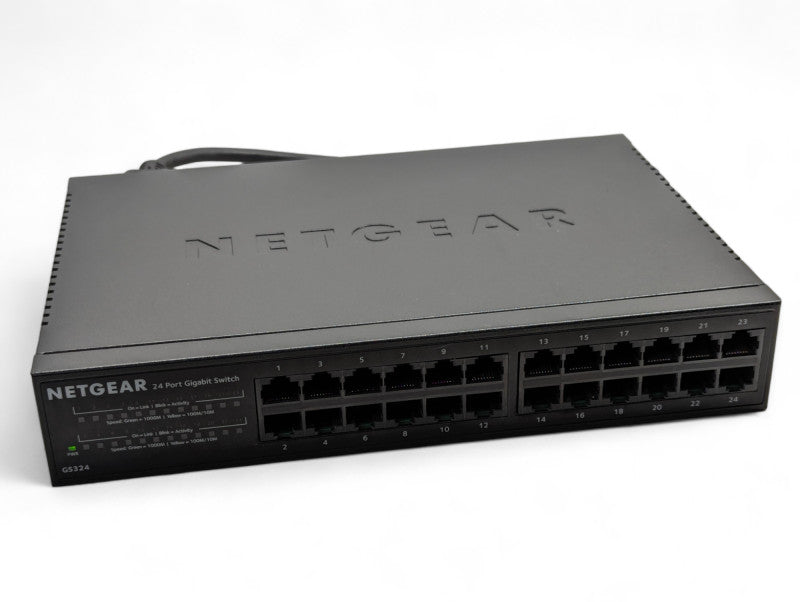 NETGEAR GS324 small 24 Port Gigabit network switch -
