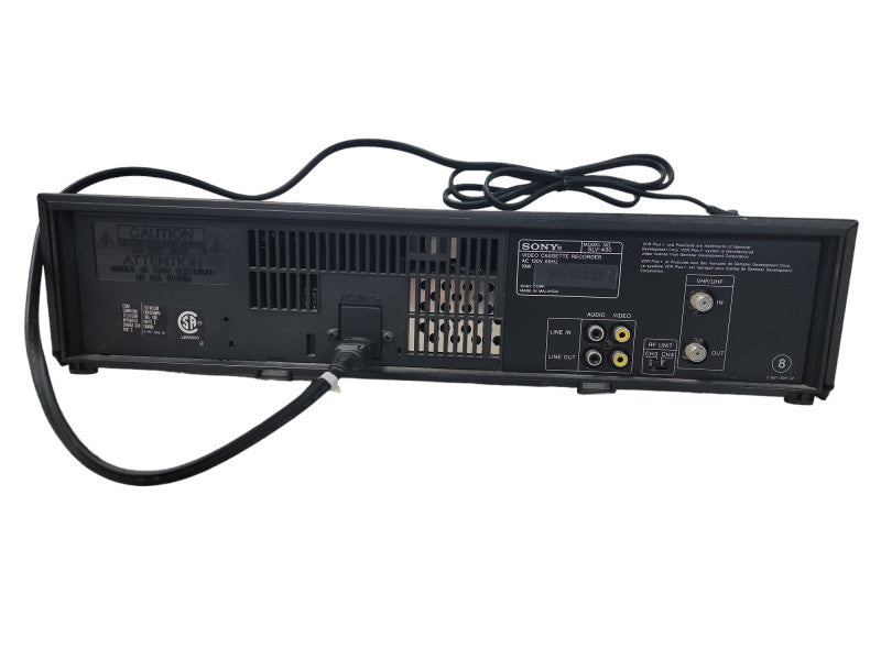 Video Cassette Recorder SLV-E430