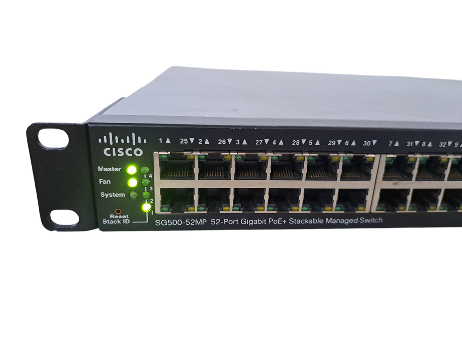 Cisco SG500-52MP-K9 | 52 Port Gigabit PoE+ Managed Switch