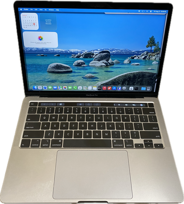 Apple MacBook Pro 13 2020 TouchBar i7-1068NG7 16GB RAM 512GBSSD No Power Adapter