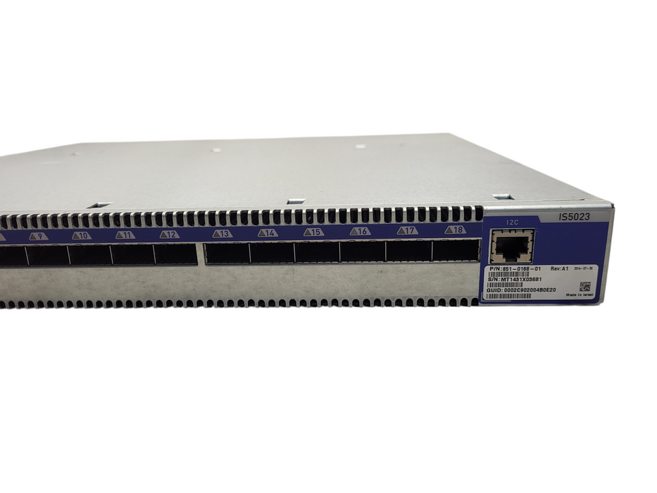 Mellanox IS5023 851-0168-01 18-Port Unmanaged Switch