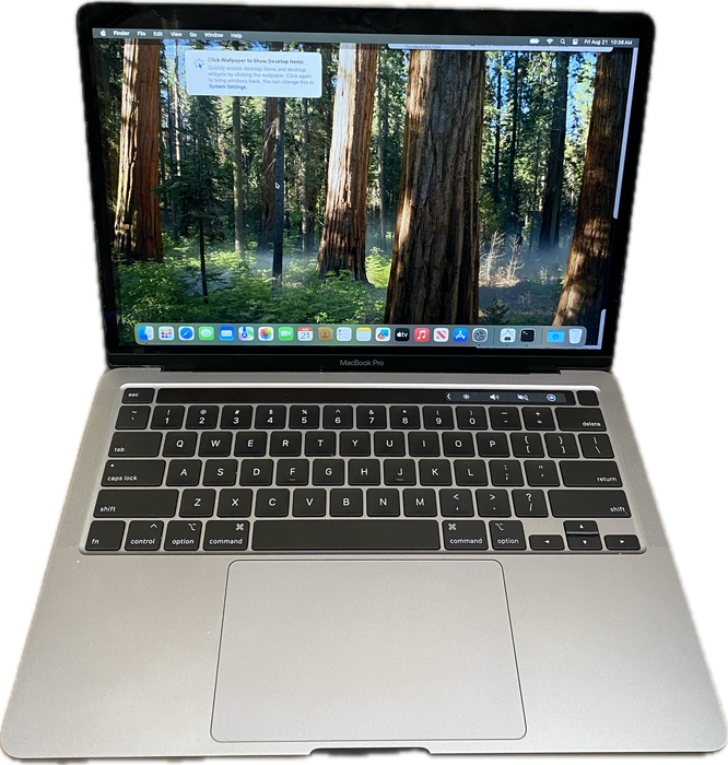 Apple MacBook Pro 13 2020 TouchBar i7-1068NG7 16GB RAM 512GBSSD No Power Adapter