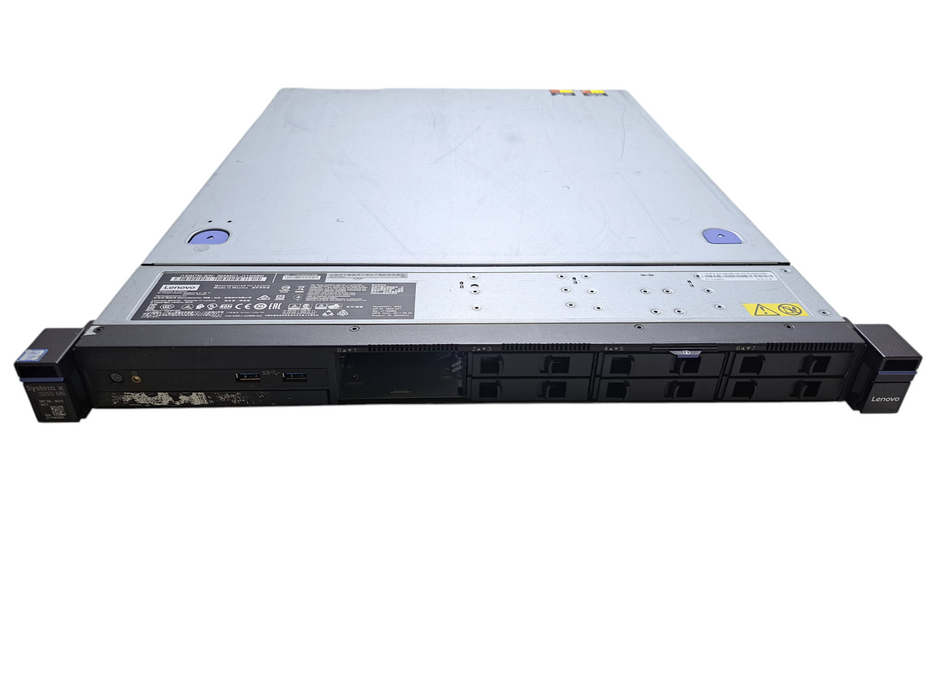 Lenovo X3250 M6 8x 2.5" | Xeon E3-1230 v5 @ 3.4GHz, 8GB DDR4 ECC, 2x PSU