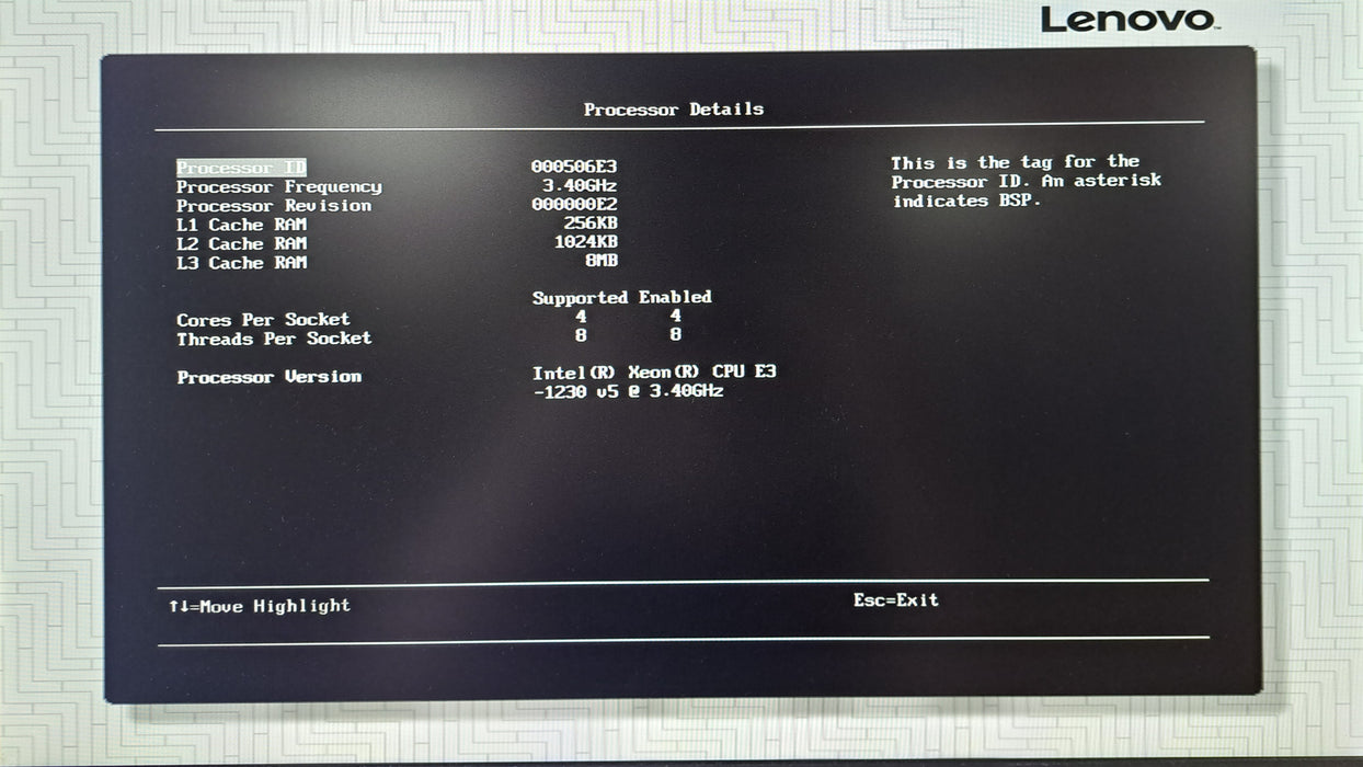 Lenovo X3250 M6 8x 2.5" | Xeon E3-1230 v5 @ 3.4GHz, 8GB DDR4 ECC, 2x PSU
