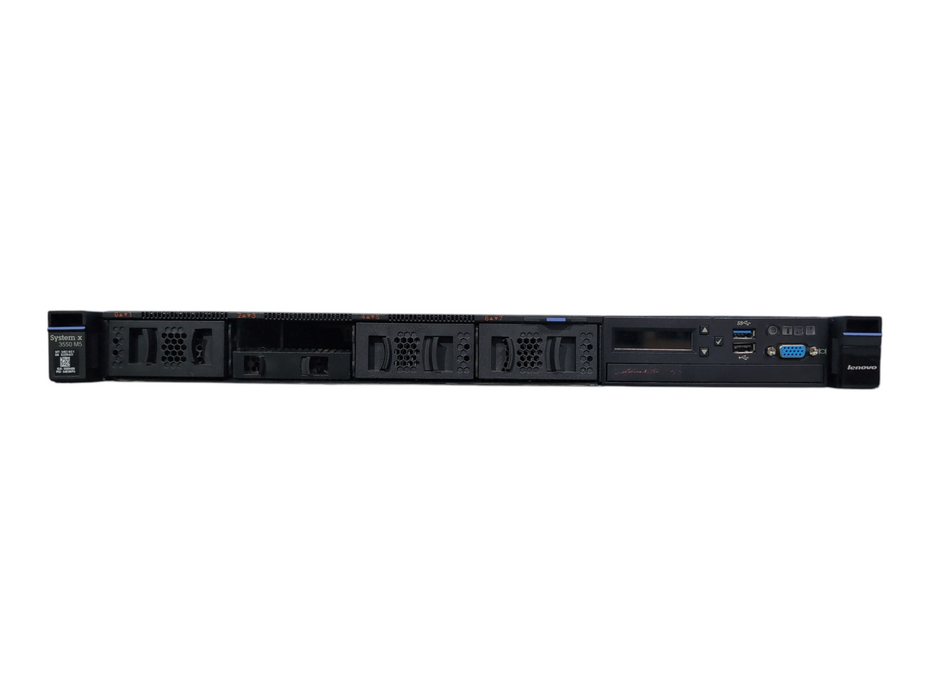 Lenovo SyetemX 3550 M5, 2x Xeon E5-2690v3, 64GB DDR4, M5210, 2x 900W PSU