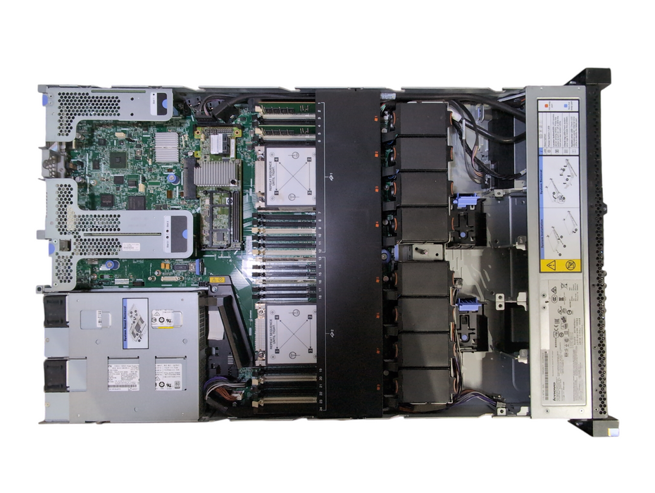 Lenovo SyetemX 3550 M5, 2x Xeon E5-2690v3, 64GB DDR4, M5210, 2x 900W PSU