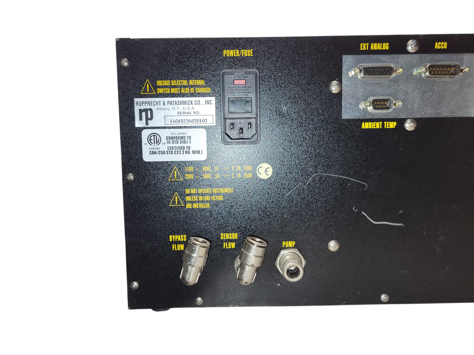 Rupprecht & Patashnick RP TEOM Series 1400a Particulate Monitor Control Unit