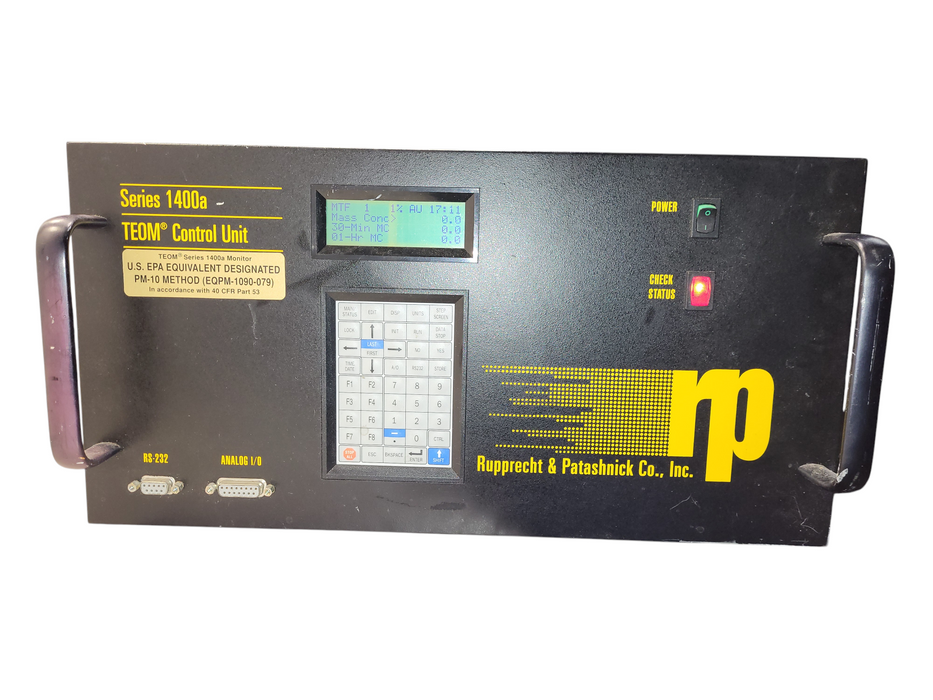 Rupprecht & Patashnick RP TEOM Series 1400a Particulate Monitor Control Unit